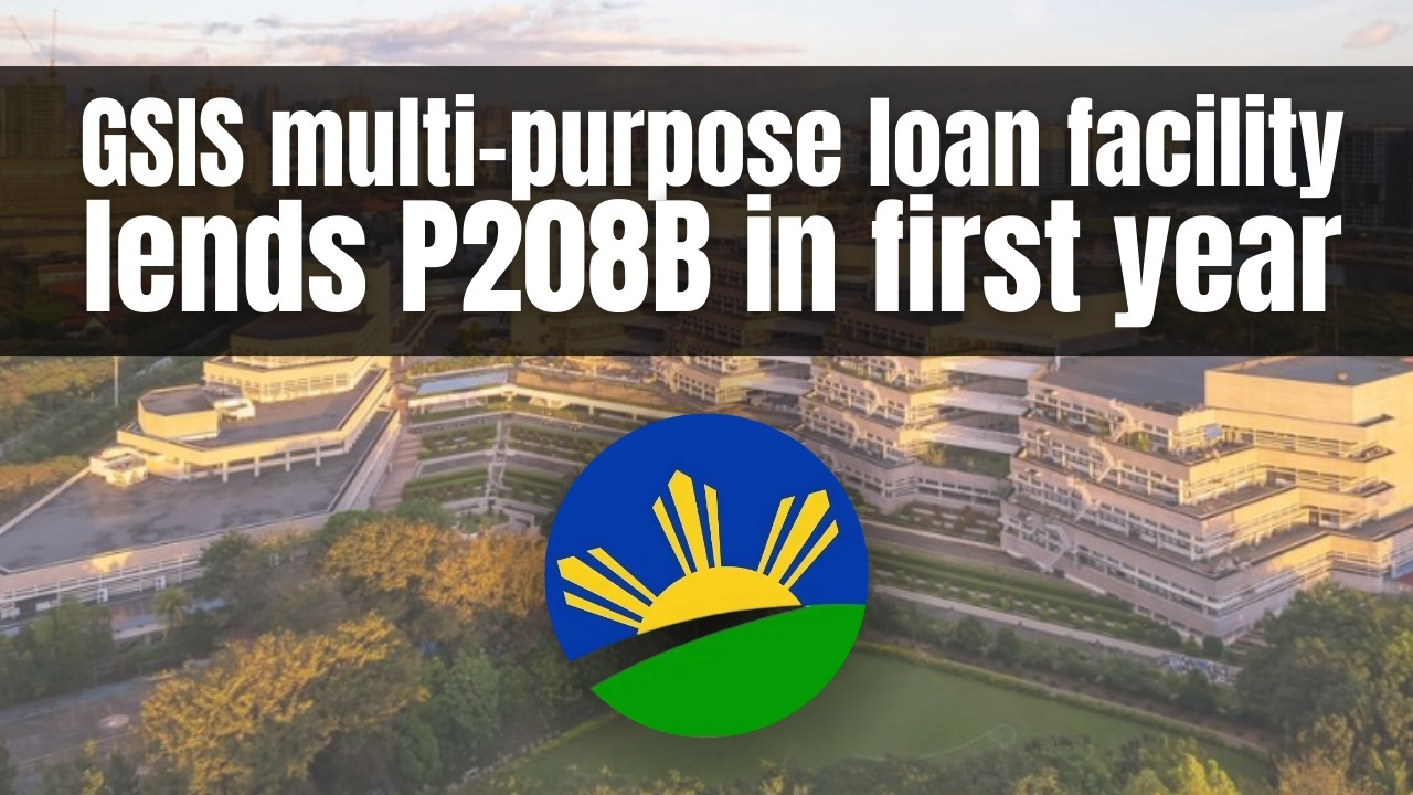 GSIS multipurpose loan facility lends P208B in first year