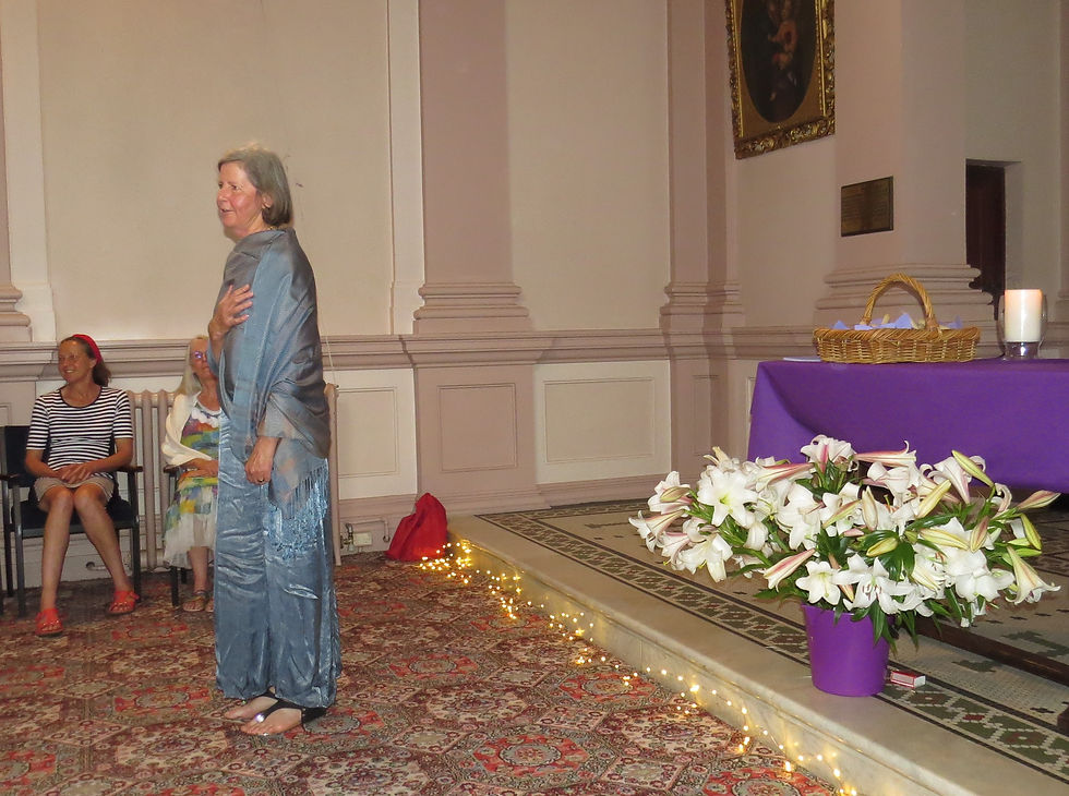 Ann Esler introducing graduation