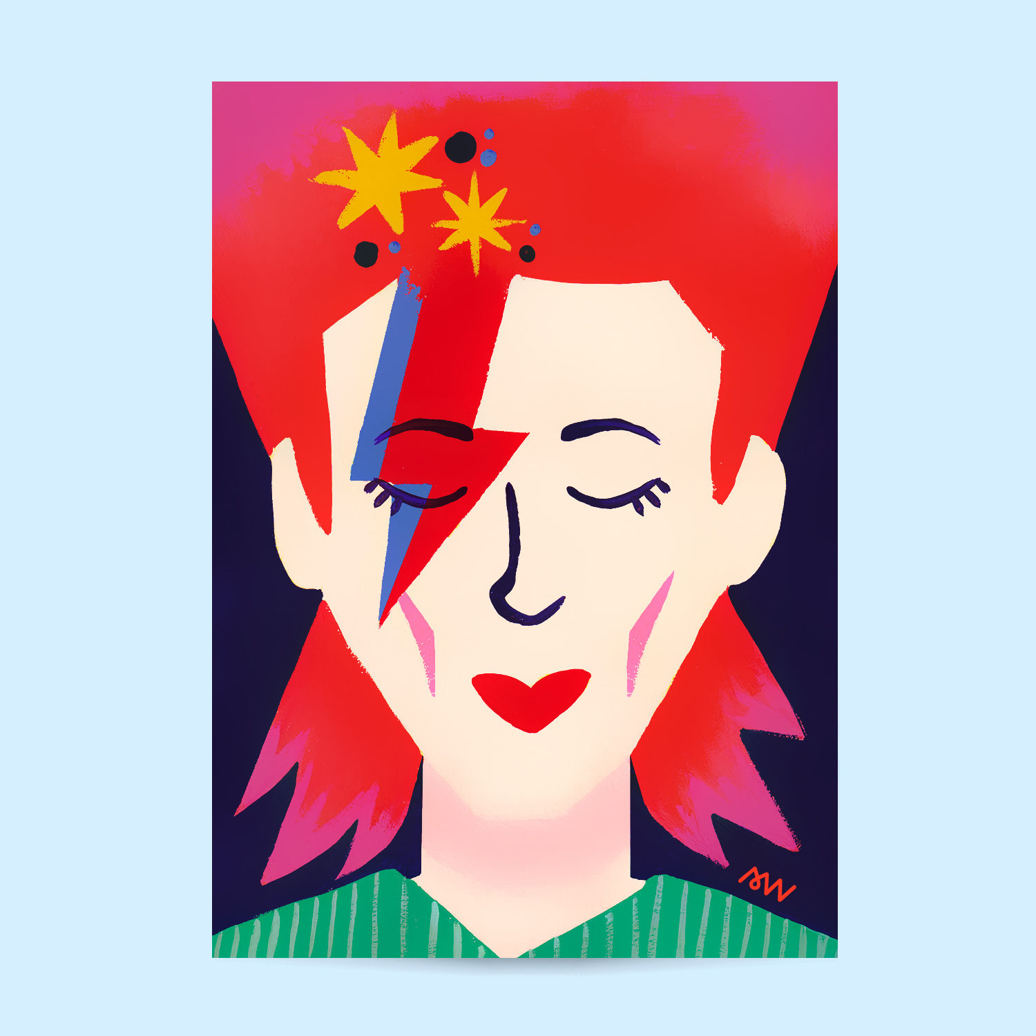 Tirage d'Art - Bowie