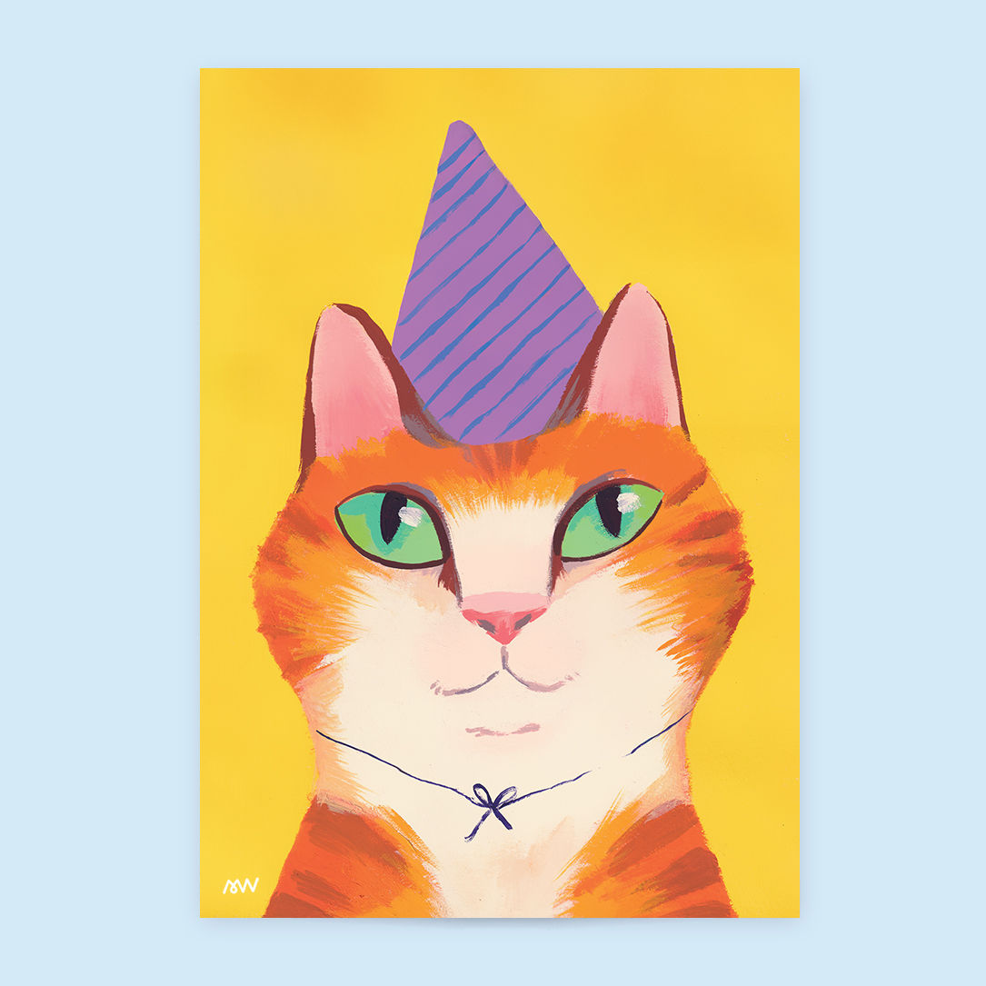 Tirage d'Art - Le Chat du Dimanche