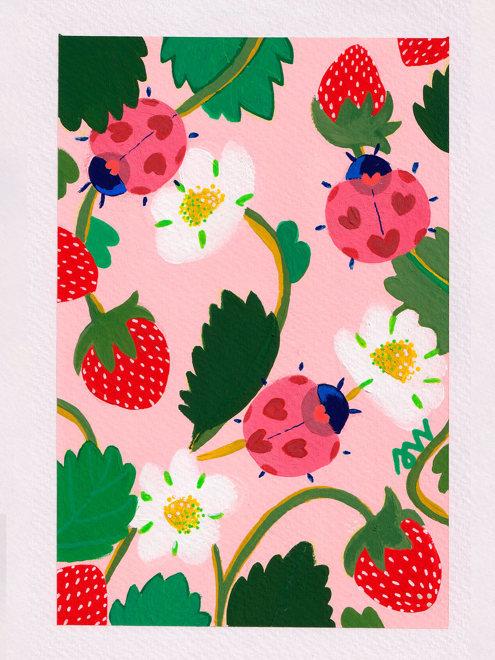 Miniature : Illustration affiche Tirage d'art réalisé par MARY NAUDIN