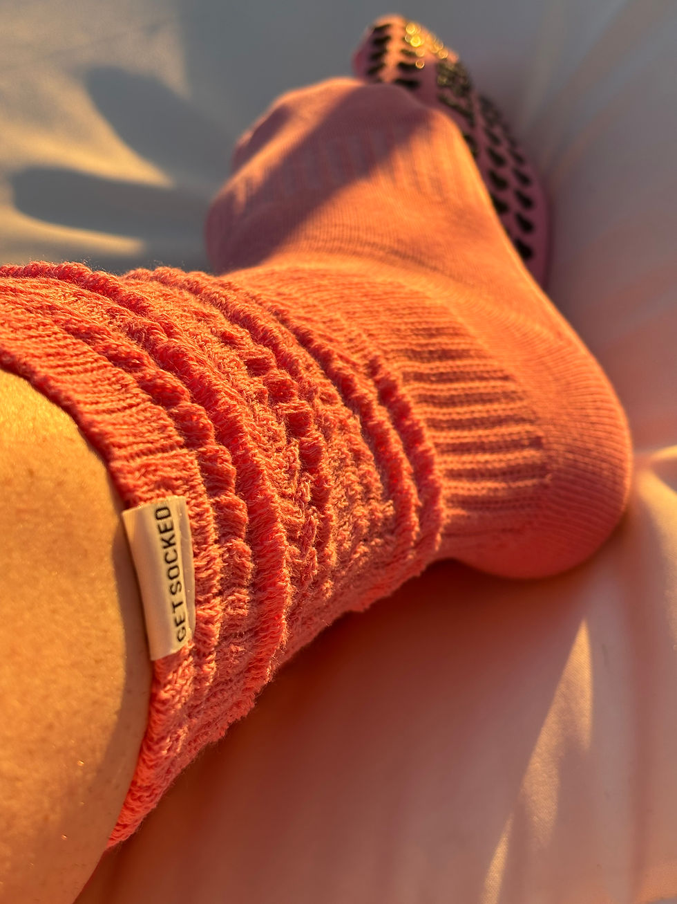 Thumbnail: Summer Slouch Grip Socks