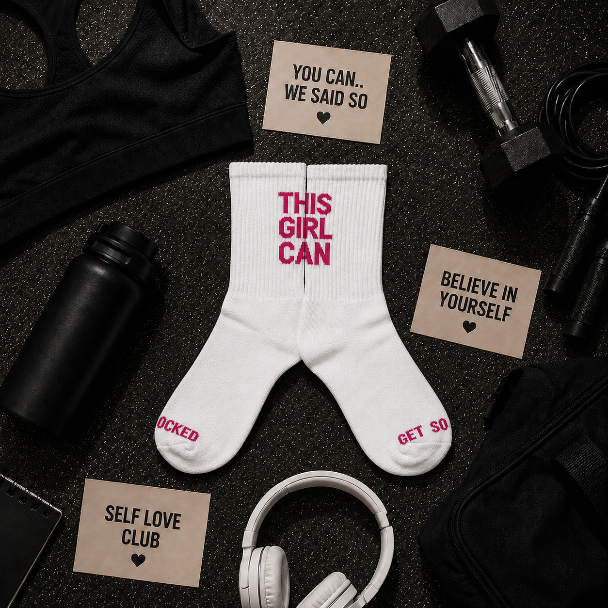 This Girl Can - Gym/Running Socks