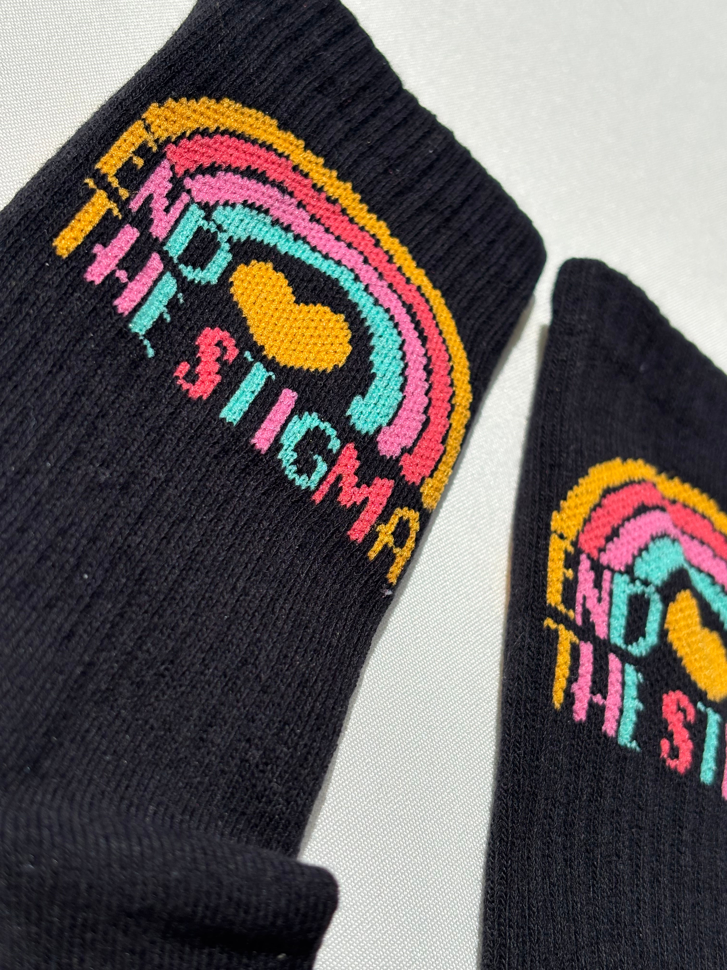 'End The Stigma' Grip Socks