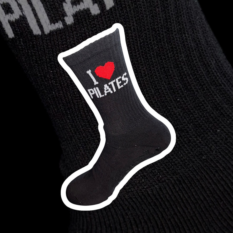 Thumbnail: I Love Pilates - Grip Socks 