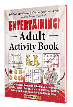 Adult Activity Books | Lomic Books