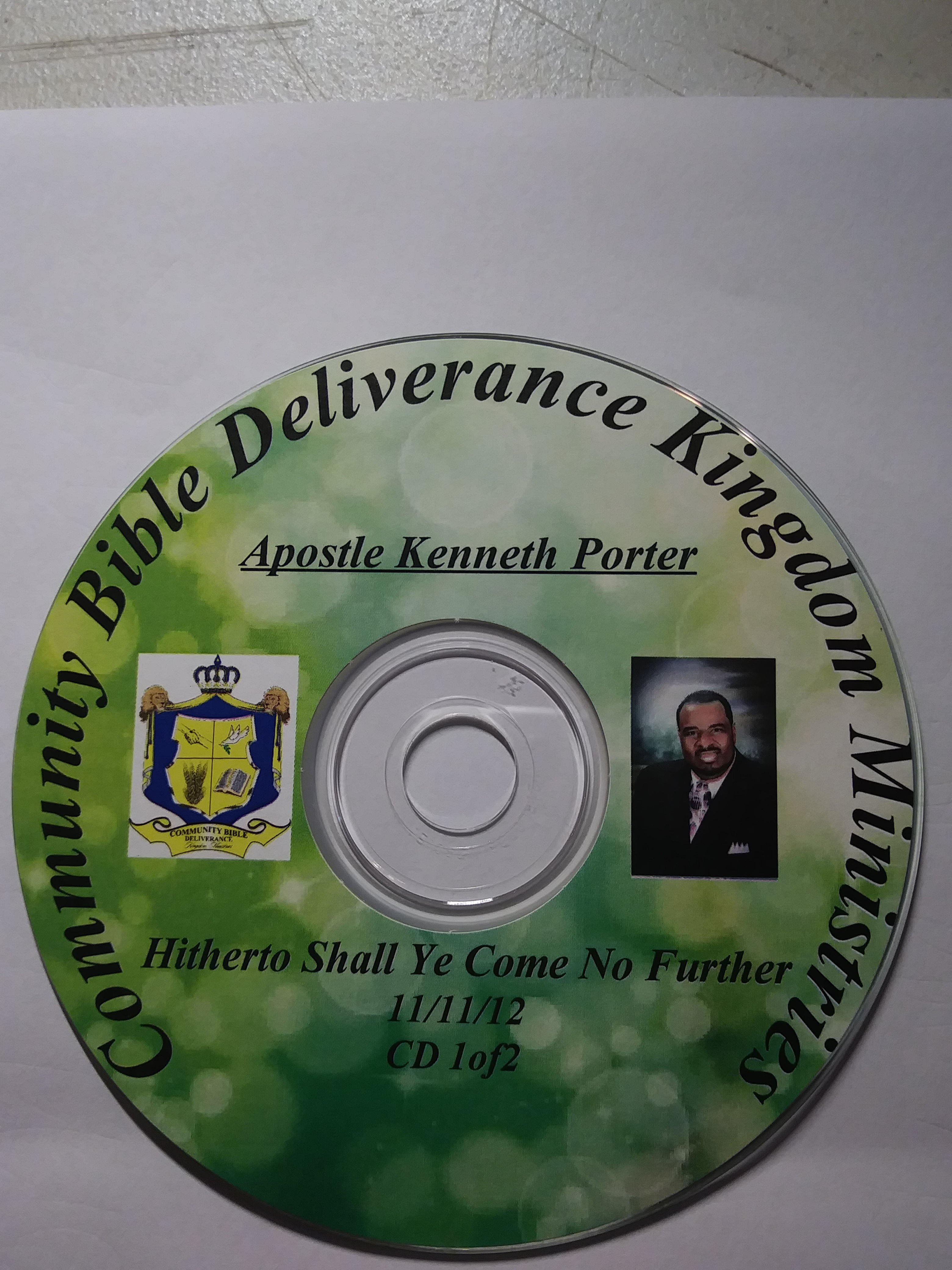 Hitherto shall you come no further.