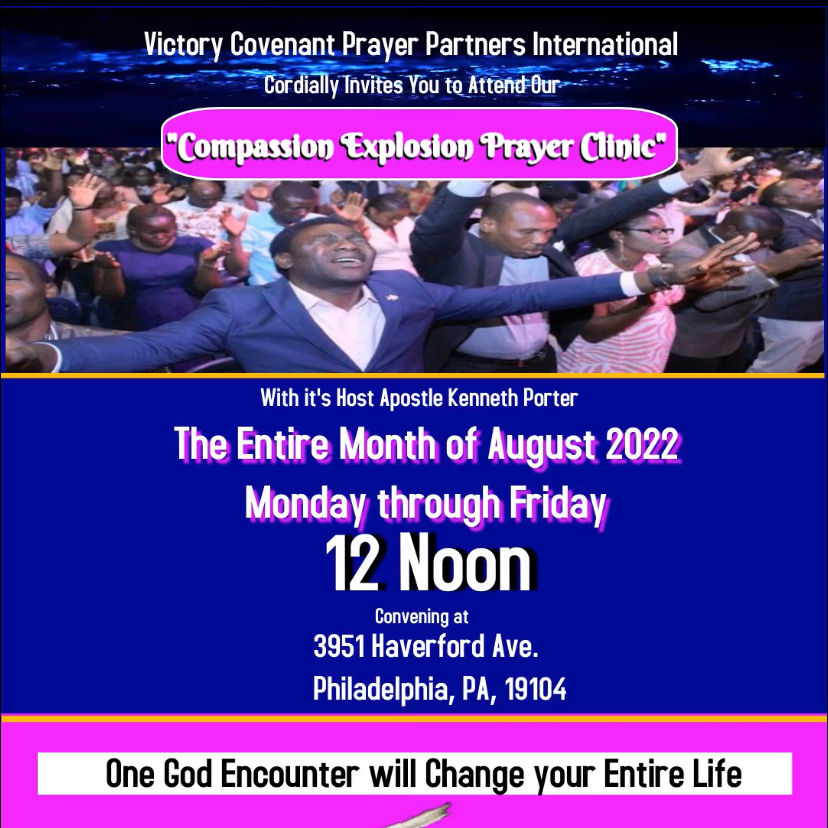 12 Noon Prayer-All August 2022