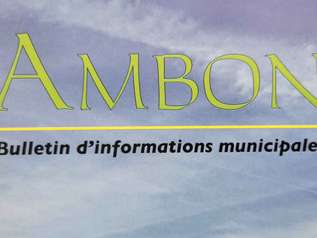Bulletin d'informations municipales d'AMBON - Juillet 2026