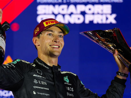 George Russell’s Redemption Under the Lights