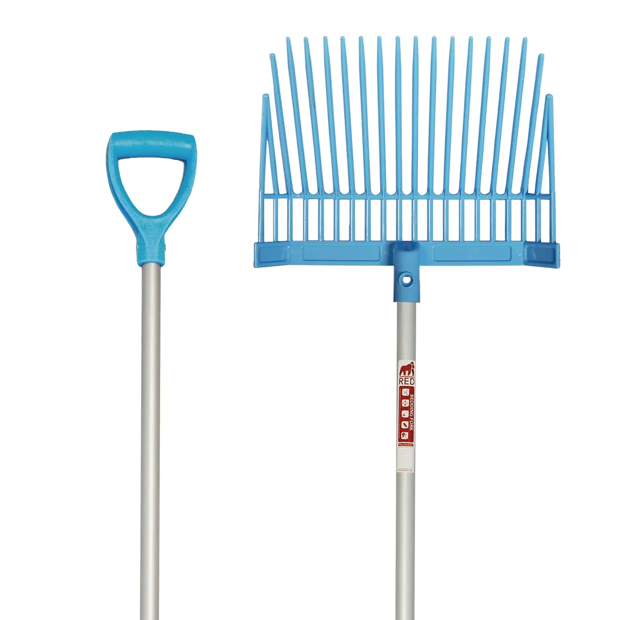 Red Gorilla PC Bedding Fork Medium D Handle