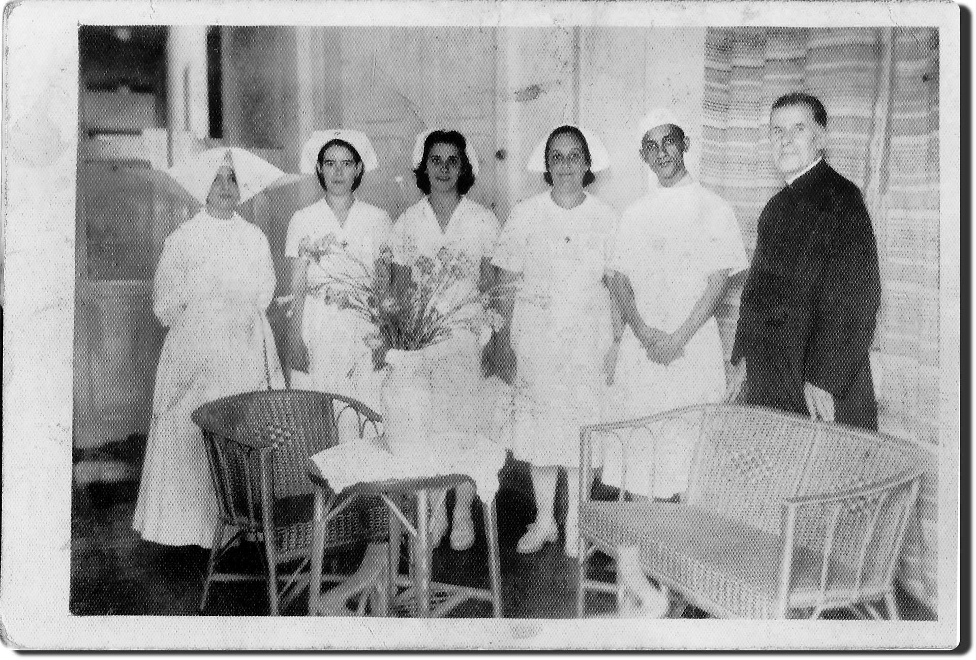 Na imagem o médico Feliciano Costa. 1948