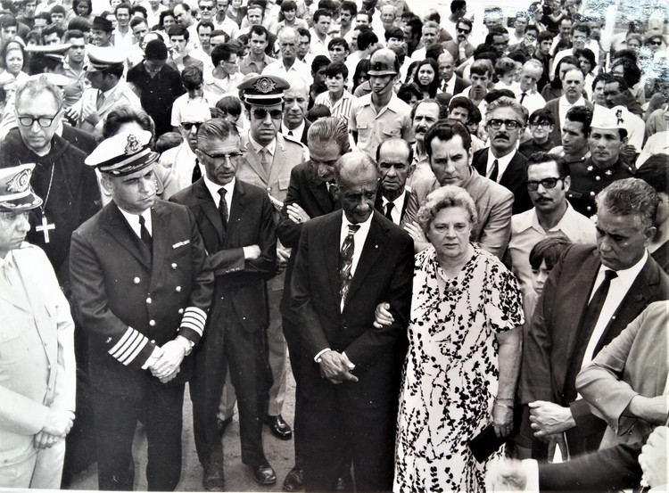 Possivelmente imagem de inauguração do 11 ° Batalhão da Polícia militar