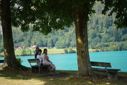 Aesthetic photoshoot in Lungern, Switzerland