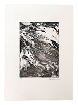 aquatint, line etching, reservage by Carla Ferriroli