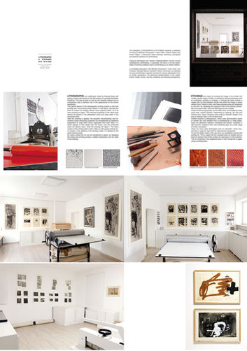 Lithographs & Etchings I
exhibition catalog (by EDITION HOKE)
72 pages; hardcover with thread stitching; 21cm x 15cm portrait format; english language