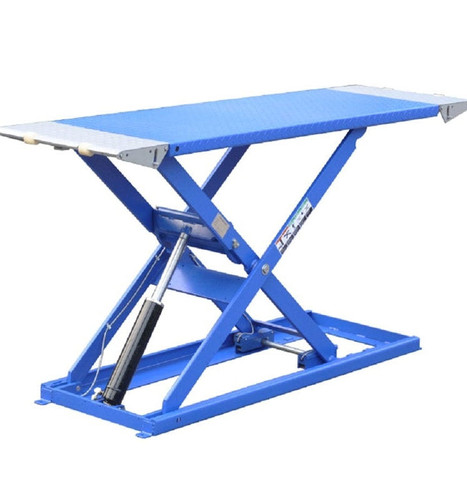 iDEAL Elec-Hydra Motorcycle Lift Bench w/ Retractable Ramp