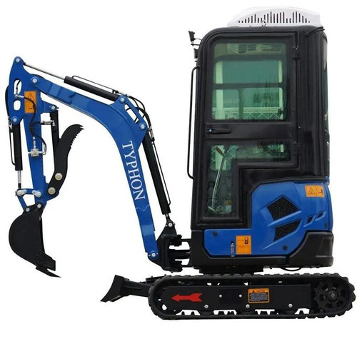 2025 Typhon Terror XVII Cabin Mini Excavator, 4000 lb Kubota D902