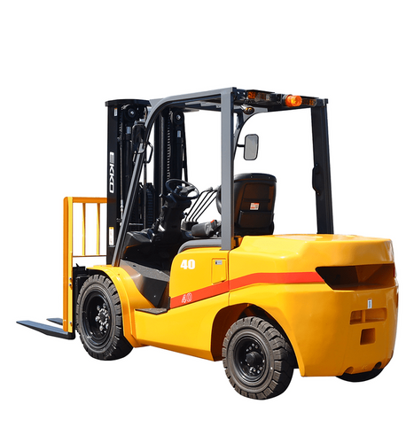 EKKO EK20D Forklift with solid pneumatic tires 4000 lbs., cap