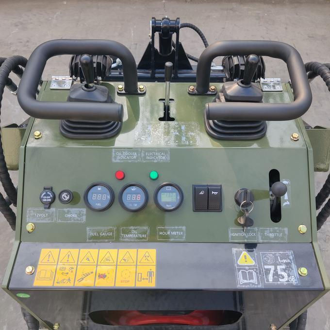 Thumbnail: Wheeled Skid Steer Loader, 22.1 HP Honda Gas Engine