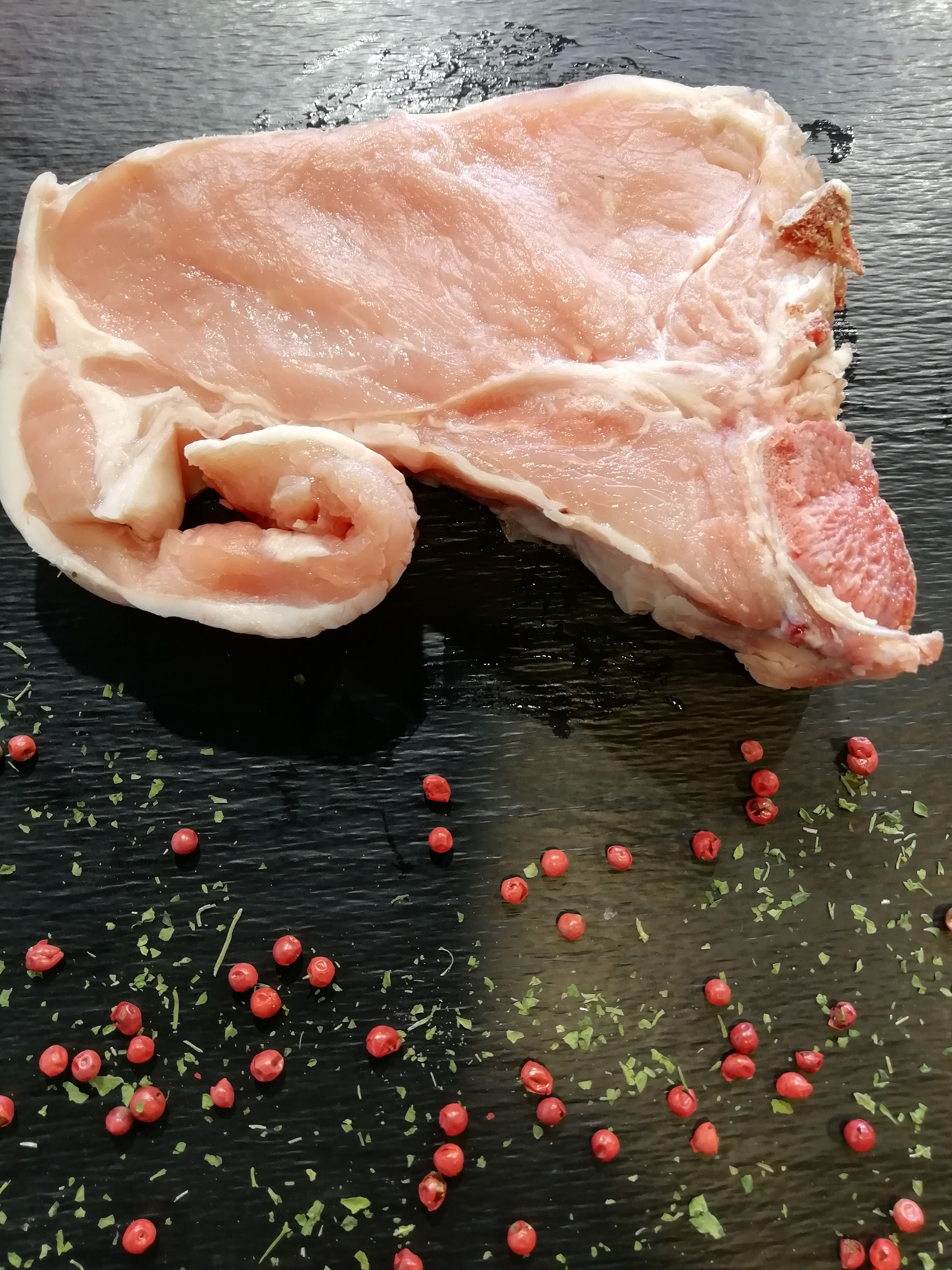 côte de veau filet