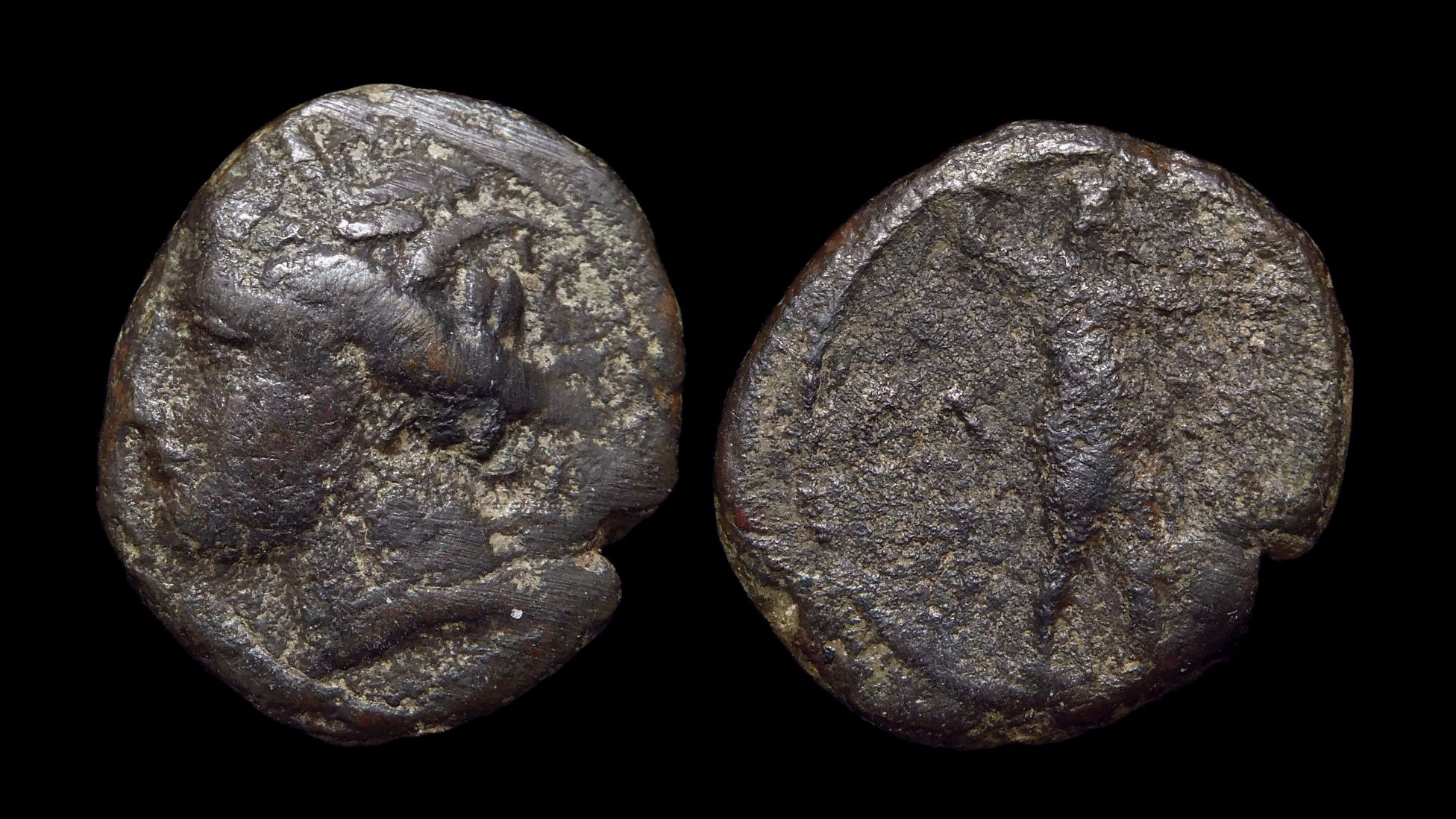 MESSENIA, Messene . 130-80 BC . AE17 . *Ex BCD Collection* . *Extremely Rare*