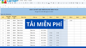 Hướng dẫn quản lý chấm công hiệu quả với ký hiệu và bảng chấm công trên Excel