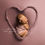 Thumbnail: Heart shape fabric digital Backdrop - Newborn