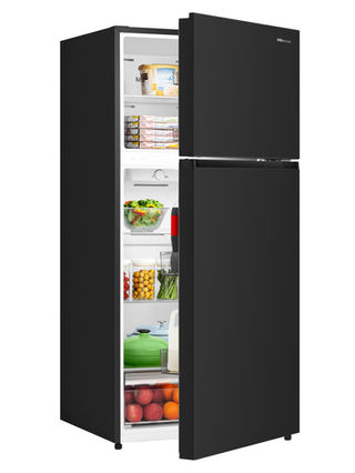 Hisense 21.2 cu. ft. Top-Mount Refrigerator - Black (Reversible