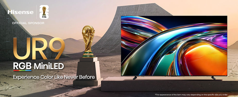 Hisense 100" Class UR9 Series RGB MiniLED 4K Google TV