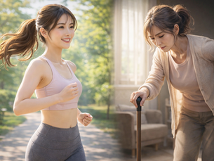 30代から静かに始まる足腰の衰え。今の生活が未来を作る