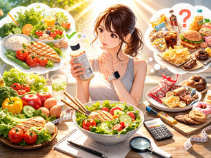 ヘルシーを信じる人ほど太る。正解は“成分表”でした