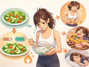 サラダ中心で失敗する人が知らない話