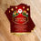 Thumbnail: Christmas Toy Drive: Red & Gold Santa Claus Gifts Flyer
