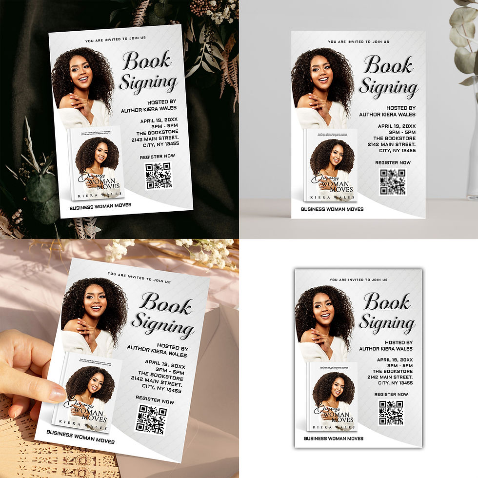 Thumbnail: 10-PACK BUNDLE Modern Gray Author Book Launch Essentials Kit