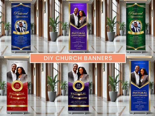 DIY Church Banner