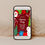 Thumbnail: Christmas Party Red Invitation: Cute Santa, Snowman & Tree Frame