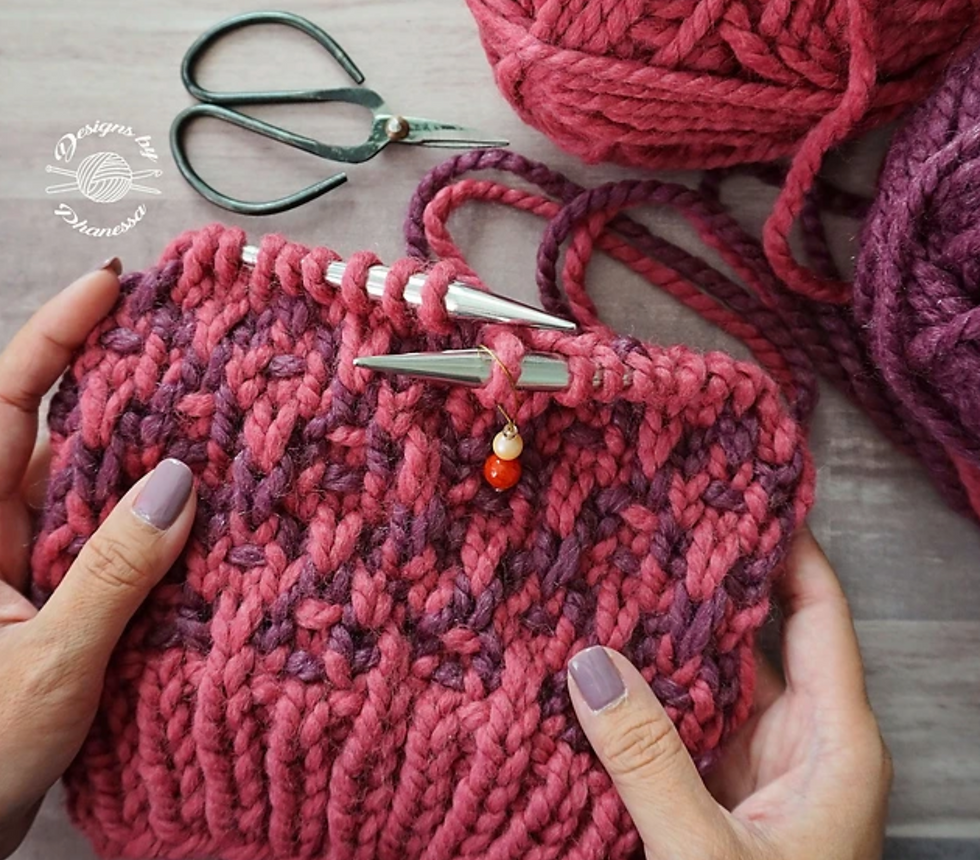 Thumbnail: Adelyn Slouch Beanie PATTERN
