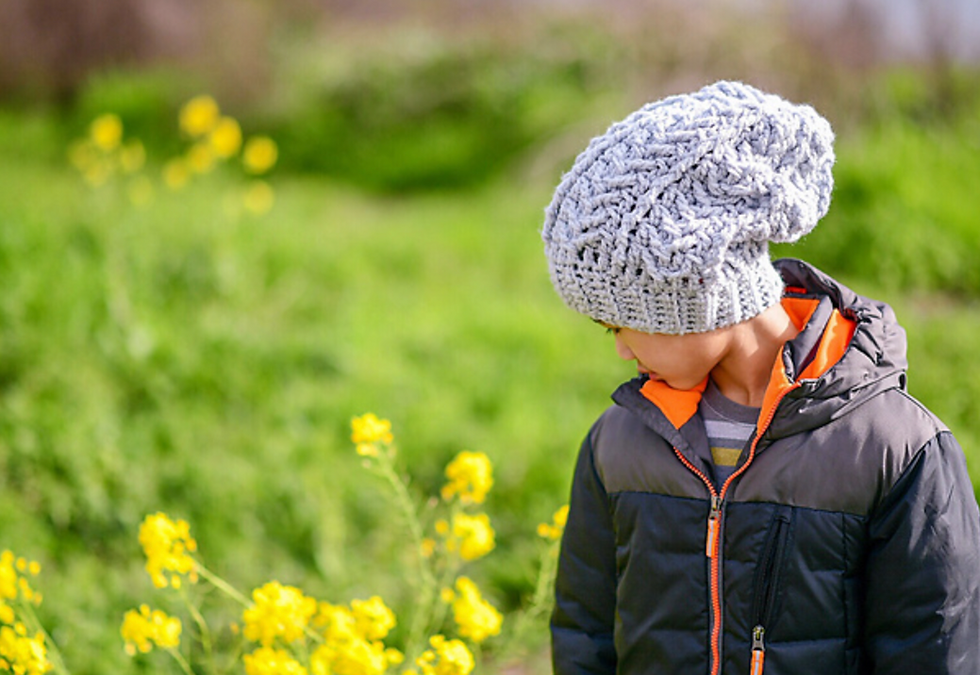 Thumbnail: Aero  Slouch Beanie Crochet PATTERN