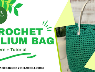 Crochet Lilium Bag Pattern & Tutorial