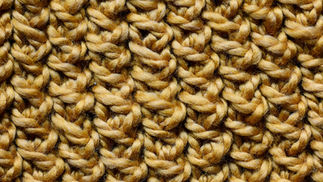 Knit Crossed Stitch Tutorial
