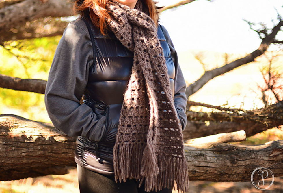 Thumbnail: Squared Away Scarf PATTERN