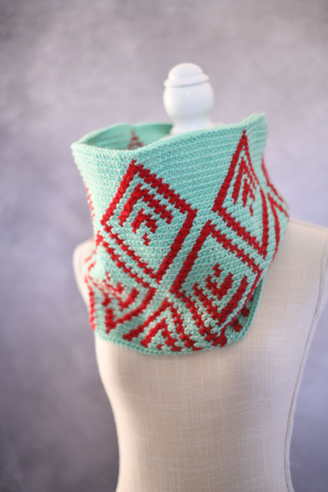 Crochet Tribal Cowl