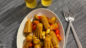 韓式炒蔬菜香腸 Korean Style Sir Fry Vegetables and Sausage