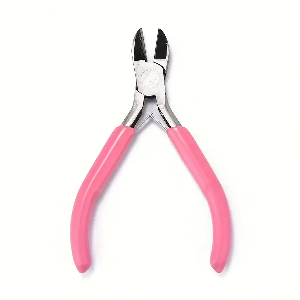 Thumbnail: 1set Senior Jewelry Making Tool Set, Includes Round Nose, Pointed Nose, and Wire
