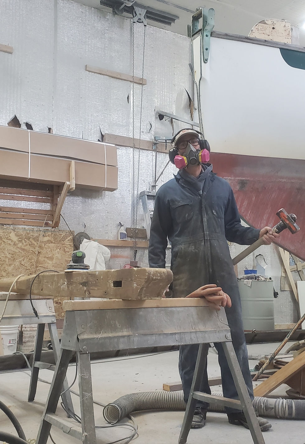 Downeast Maine Lobster boat shop