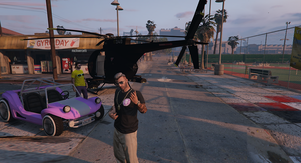 VCR Crew:
Die Geschäfte in Liberty City sind durch. We are back in TOWN!