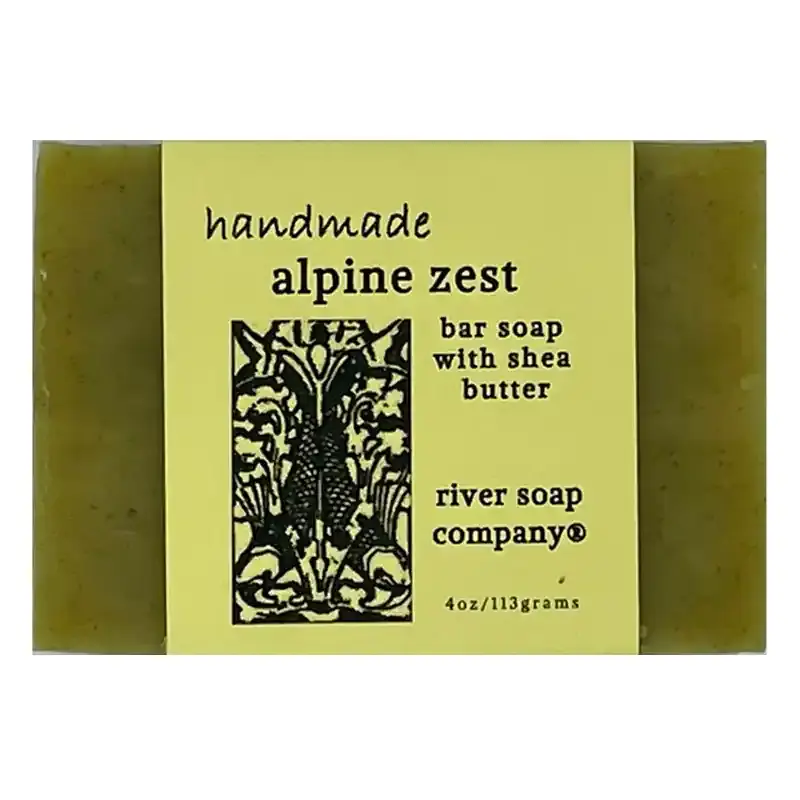 Alpine Zest Bar Soap by River Soap Company
