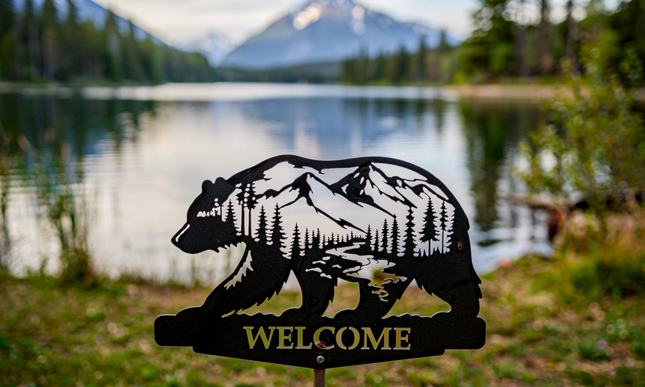 Welcome with Large Bear
