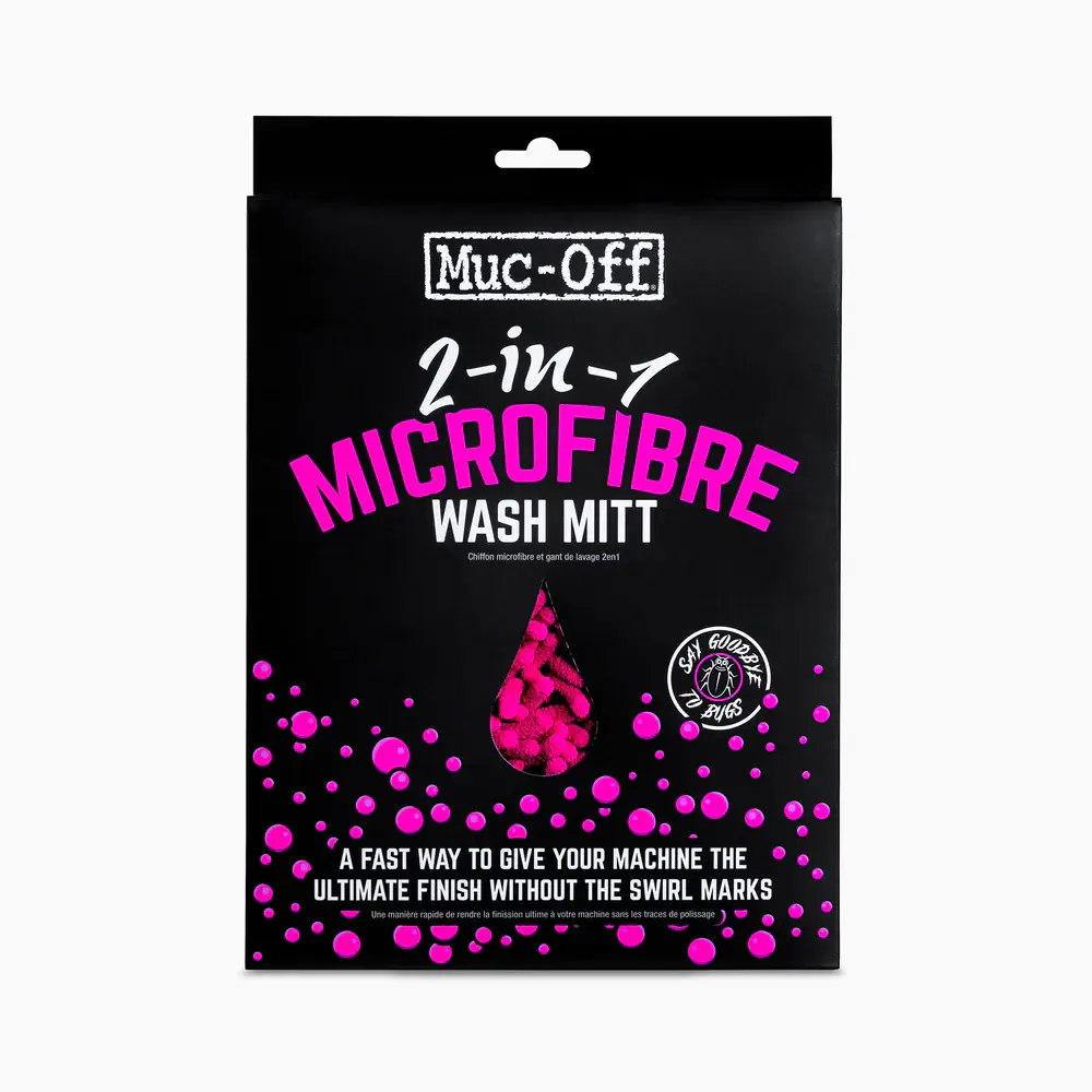 Muc-Off 2 in 1 microfiber wash mitt